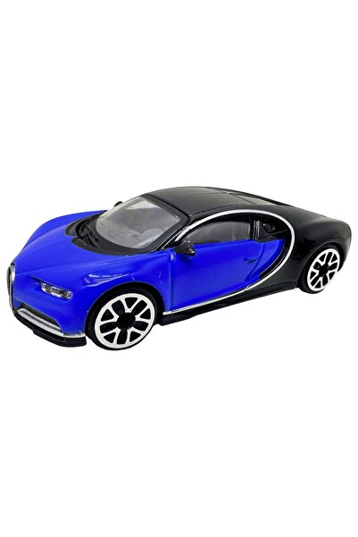 JPT Bburago Bugatti Chiron 1:43 Diecast Blue