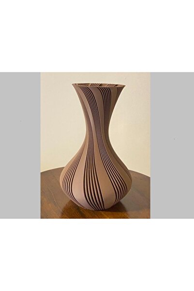 Mays3Dstudio Modern 3D Baskı Dekoratif Vazo – Minimal Şık Tasarım Salon Ofis ...