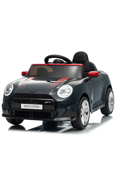 Kinderauto Mini Cooper S electric premium negru pentru copii 2+