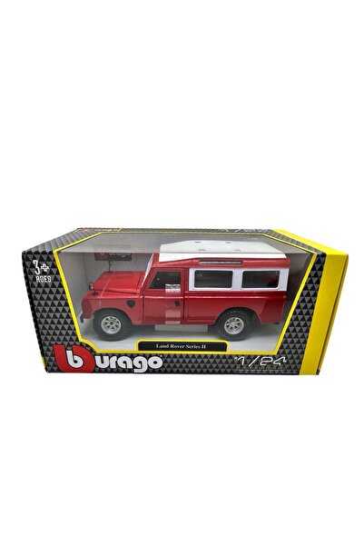 JPT Bburago Land Rover 109 1985 1:24 Red Die-Cast