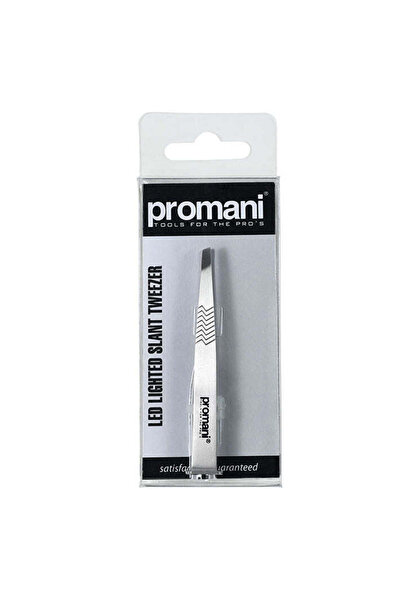 Promani ملقط فضي مائل