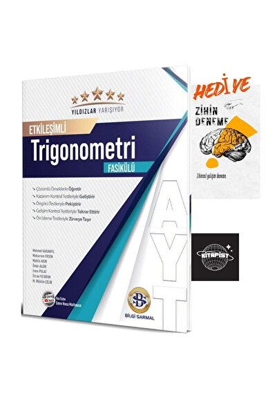 Bilgi Sarmal Yayınları Yıldızlar Yarışıyor AYT Trigonometri Etkileşimli Fasik...