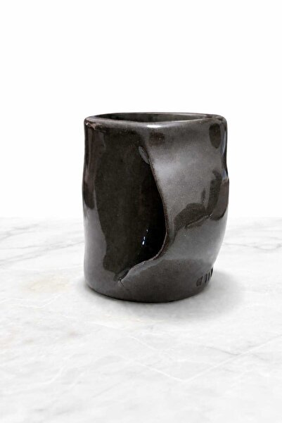 Cogo Seramik El Sokmalı Stoneware Kupa – Isıyı Tutan Özel Tasarım