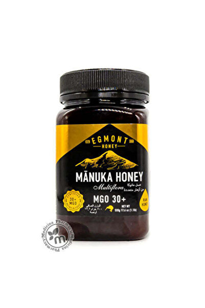 EGMONT عسل مانوكا متعدد الأزهار الخام MGO 30+