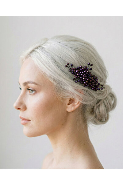 gelinmz Bridal Hair Comb with Dense Pearls and Crystal Stones – Handmade Hair...