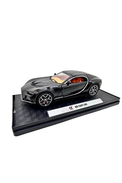 JPT Black Bugatti Atlantic 1:32 Model with Lights & Sound
