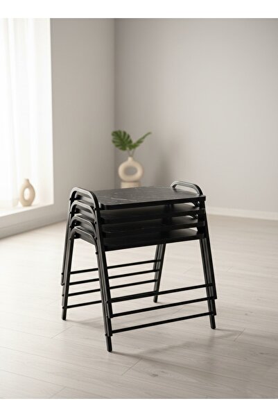 Zigon 4'LÜ TEPSİ MODEL MODERN SEHPA