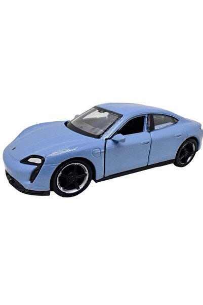 JPT Welly Porsche Taycan Turbo S 1:34 Blue