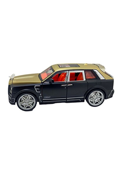 JPT Rolls Royce Cullinan 1:24 Black Metal Replica Model