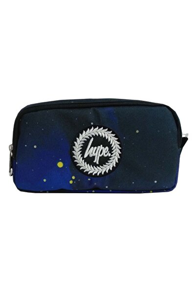 Me Çanta Hype Navy Blue Pen Bag (Two Compartments)
