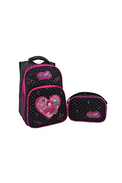 NZCLUB حقيبة ظهر WADDEL للمدرسة الابتدائية مع علبة غداء