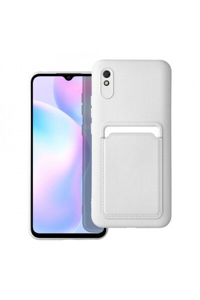 SKYDDAR INNOVATION Silicone case for Xiaomi Redmi Note 11 / 11S, Cards - White