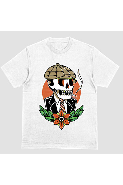 Kartier Sad People Club Unisex White T-Shirt