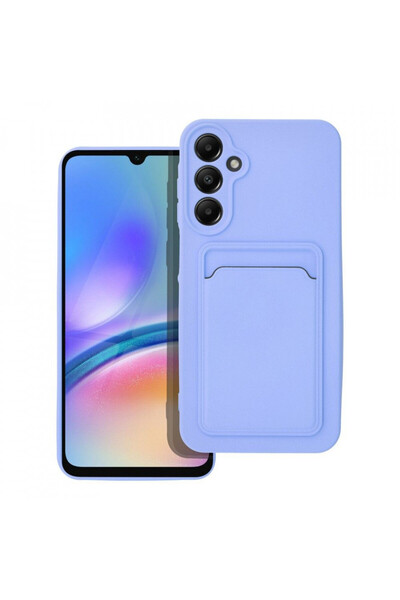 SKYDDAR INNOVATION Samsung Glaxy A25 5G silicon card holder case, Cards - Purple