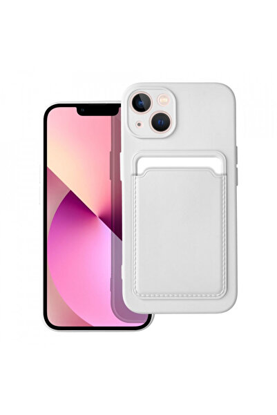 SKYDDAR INNOVATION Θήκη για iPhone 13 Σιλικόνης, Κάρτες - Λευκή