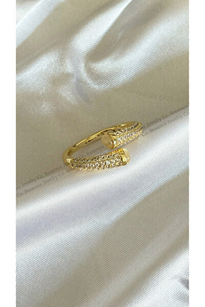 Bessence Jewelry Co 14K Gold VIP Sarmal Boru Model Zirkon Taşlı Ayarlanabilir...