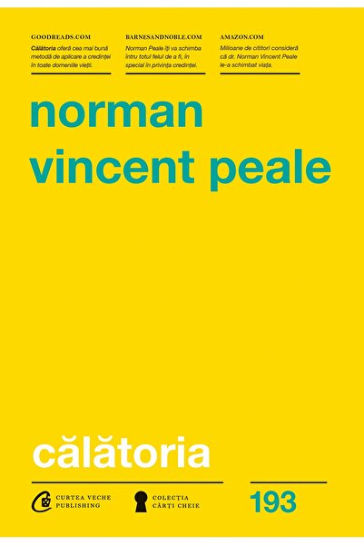 Editura Curtea Veche Călătoria, autor Norman Vincent Peale