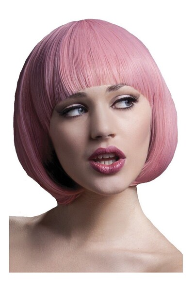 FEVER Mia luxury pastel pink bob wig
