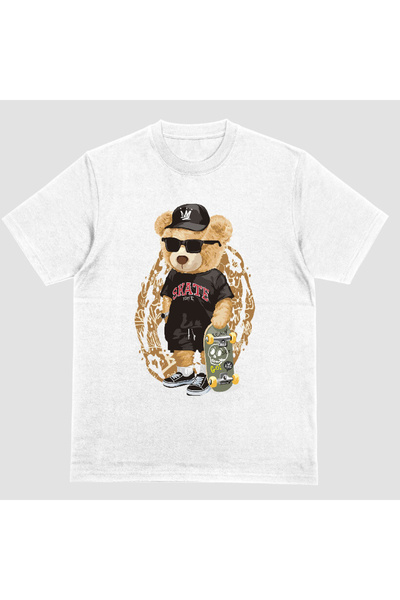 Kartier Tricou Unisex Alb King of skate