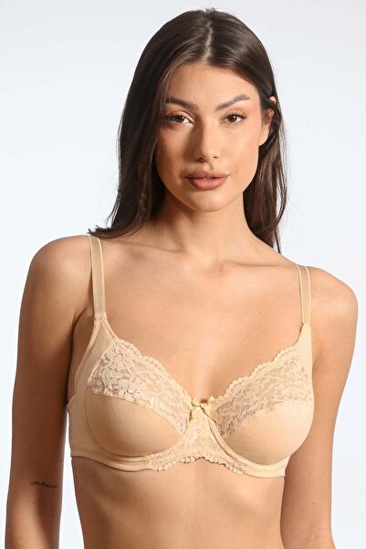 Piera Beige cotton bra FIONA R0485