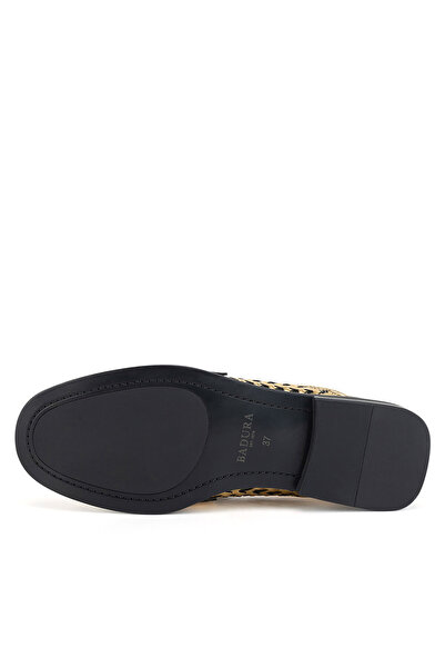 BADURA women's loafers gold CALLA-V179217-325