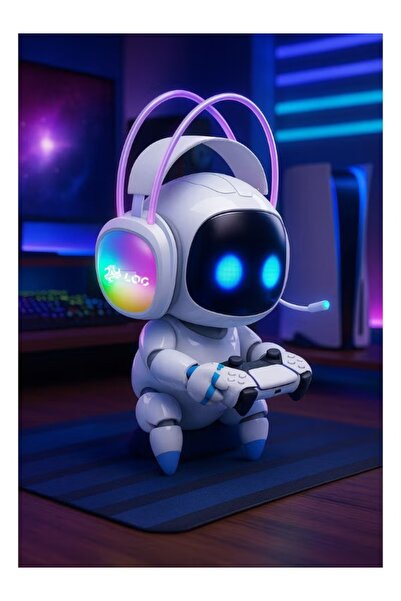 Log electronics سماعة الألعاب السلكية LOG G300 لأجهزة الكمبيوتر الشخصية و PS5...