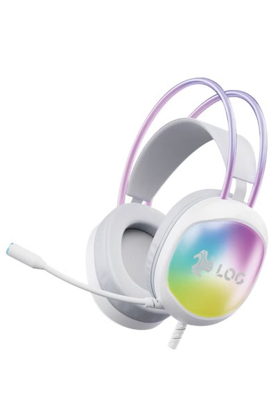 Log electronics سماعة الألعاب السلكية LOG G300 لأجهزة الكمبيوتر الشخصية و PS5...