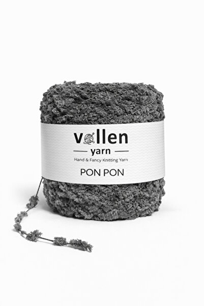 vollen yarn Kadife Ponpon İpi 100 Gr 140 Mt | El Örgü Ponpon İp | Battaniye A...