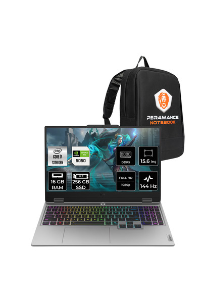 LENOVO LOQ 15IRX10 i7-13700HX 16GB 256GB SSD RTX5050/8GB 100W 15.6'' FHD FDOS...