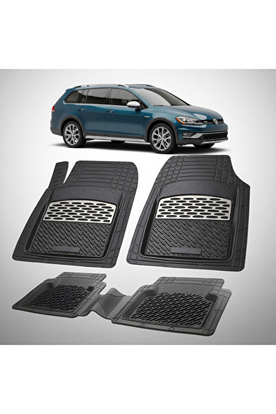 TEAMCAR Covorase Tip Tavita Compatibile Volkswagen Golf (VII Alltrack) 2017-2...