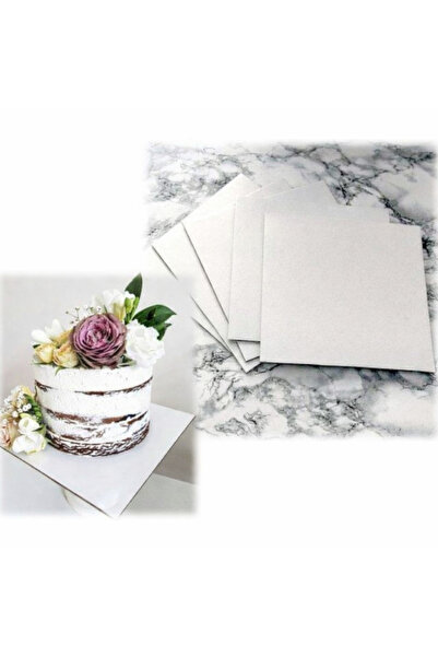 Adana Pasta Malzemeleri PASTA ALTIĞI BEYAZ KALIN 28x28 CM KARE