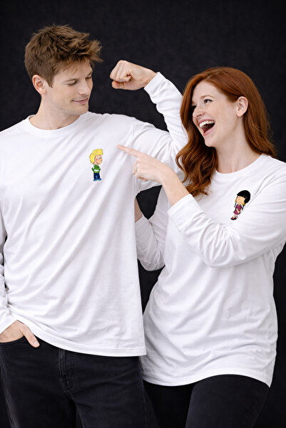 Me&On WEAR Cedric & Chen Minimal Character Printed Unisex T-Shirt 100% Premiu...