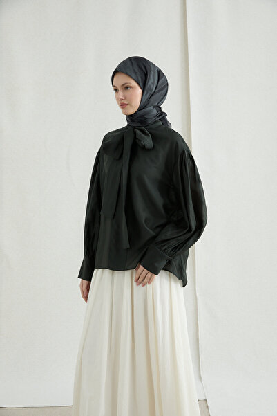 cs camellia scarf Elenora Soft Eşarp - Negru