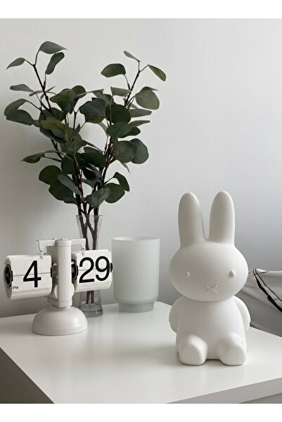 3D Miffy Tavşan Kumbara - Minimal Tasarım - Para Biriktirme Kutusu