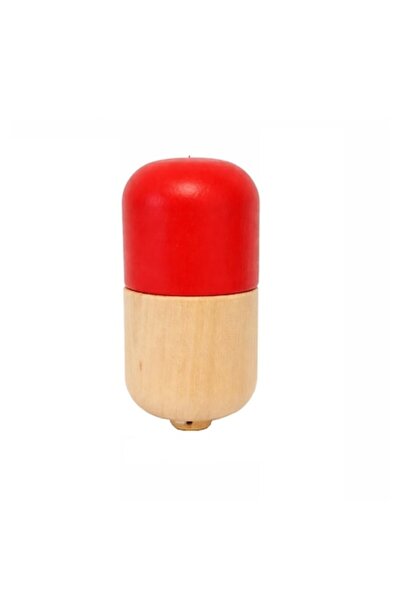 Globalport Retail Kendama Pill – Red Edition Model, Beech Wood, Red