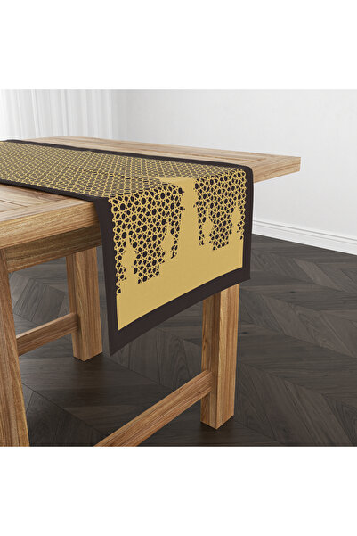 Filamente Ramadan Runner / Ramadan Pattern / Stain Resistant - Washable Micro...