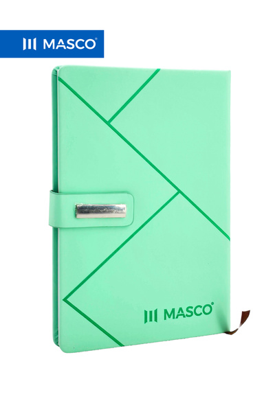MASCO A5 Notebook with Magnetic Closure, 96 Sheets, 70 GSM, Compact Daily Wri...