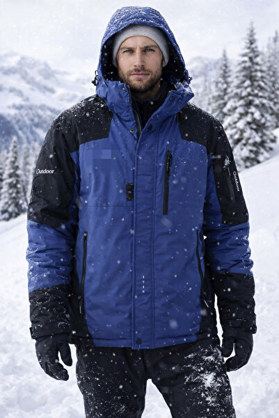 MODA Fashion Erkek Termal Mont İthal -30C Kadar Koruma Sağlar Su Geçirmez (be...