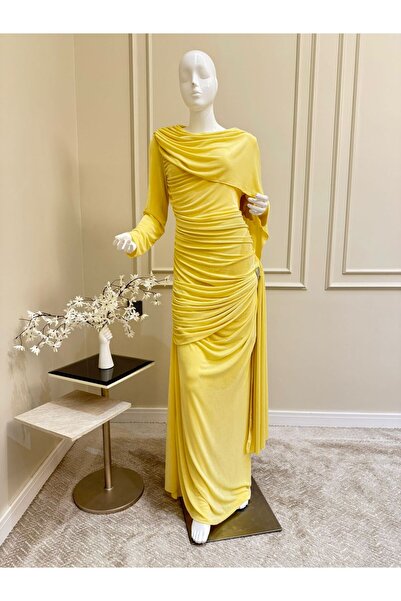 MYROSE SA yellow dress