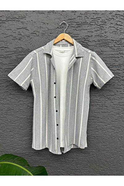 THEGENTMAN Плетена риза за мъже