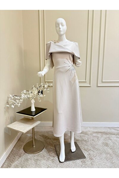 MYROSE SA Beaded embroidered dress