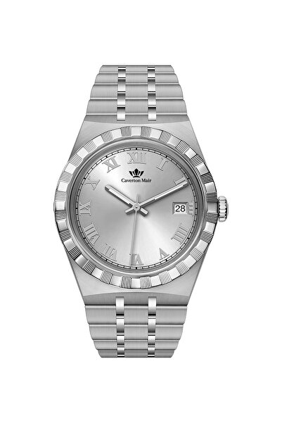 Caverton Mair Caverton Mayer watch with a white dial and City strap