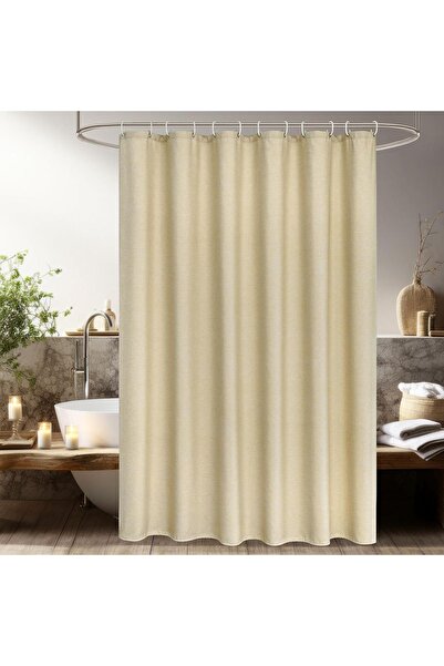 Dotail EurCross shower curtain, 180x210 cm, In-type texture, Waterproof and A...