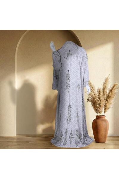 Melen Prayer dress with zipper - Diaa - Beigeish gray