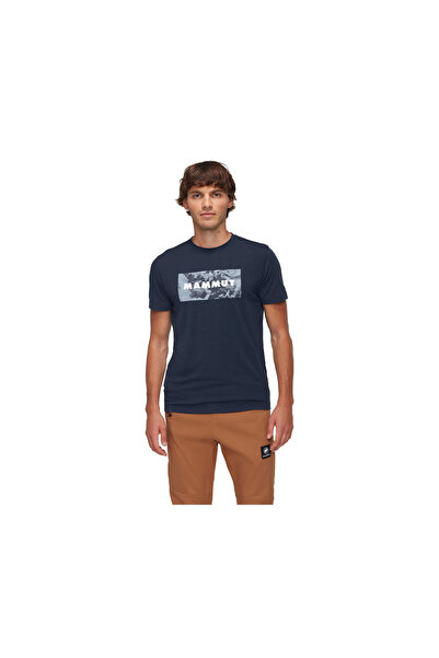 Mammut Men's T-Shirt Trovat Logo Navy