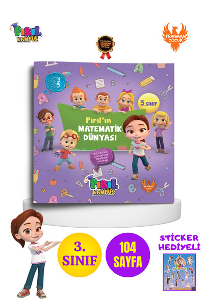 TRT ÇOCUK PIRIL KAMPÜS Pırıl’ın Matematik Dünyası | 3. Sınıf Kademeli Matemat...