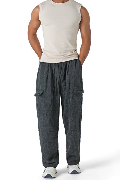 SilverStone Men's gray everyday comfortable trousers