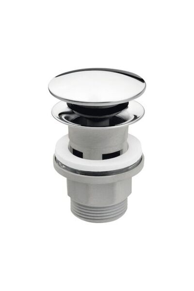 FERRO Ventil de scurgere chiuvetă Click-Clack cu preaplin 1 1/4” Cromat