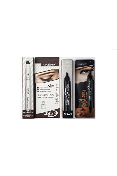 YABAOLIAN 2-in-1 waterproof marker eyeliner – YABAOLIAN, black