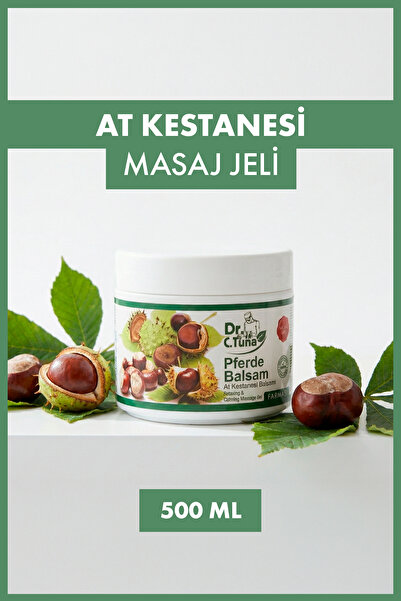 Genel Markalar Doğal At Kestanesi Masaj Jeli 500 ml, Ferahlatıcı ve Rahatlatı...
